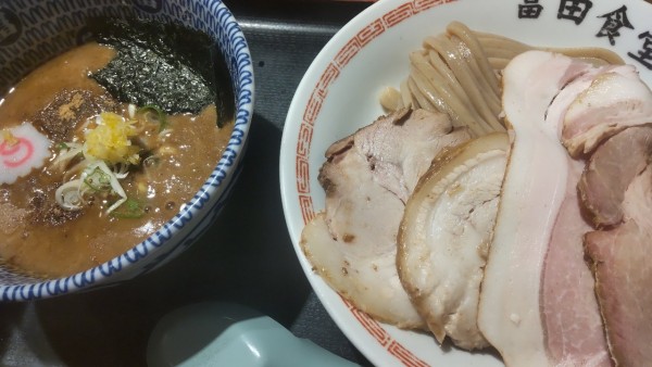 「特製濃厚つけ麺」@松戸中華そば 富田食堂の写真
