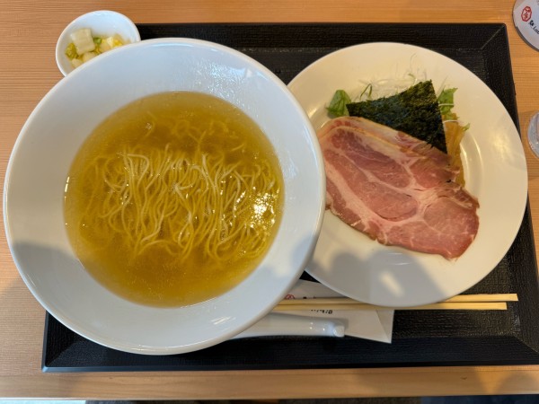 「塩そば」@麺Lab 千賀商店 小牧店の写真