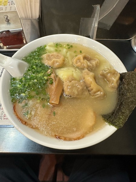 「雲呑麺　5個」@こうや麺房の写真