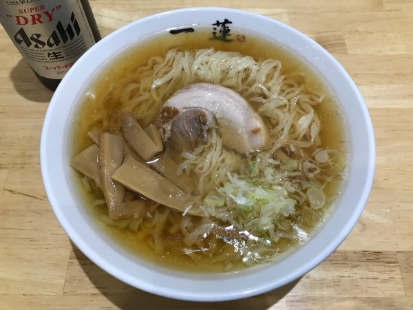 「一蓮中華そば　710円」@佐野らーめん 一蓮の写真