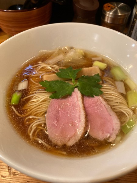 「鴨だしラーメン」@麺堂にしき 新宿歌舞伎町店の写真