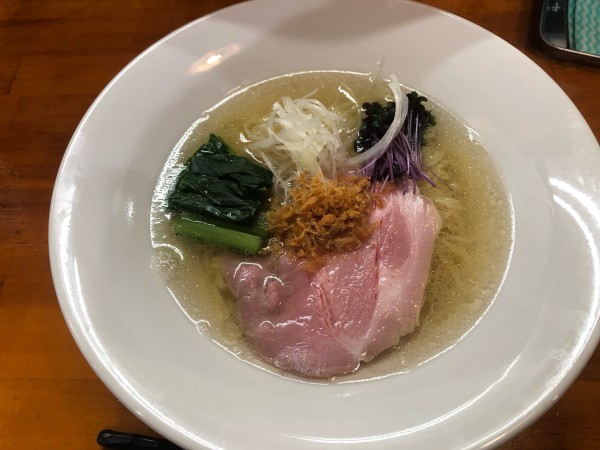 「ホタテとチーズの麺道旨塩らーめん」@麺道 わがまんまの写真