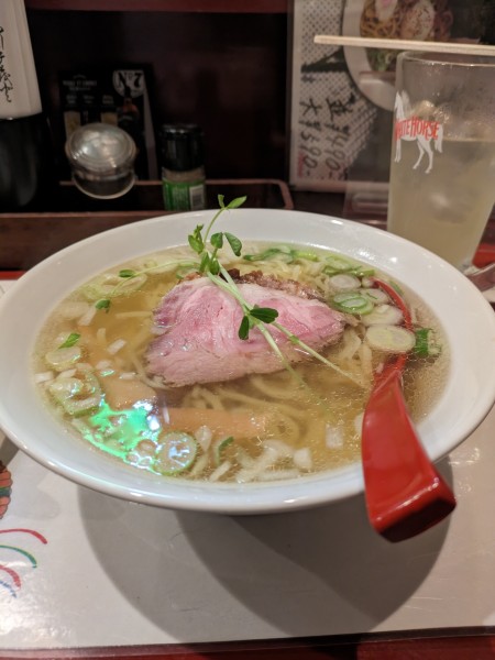 「塩中華そば」@居酒屋@0054mlの写真