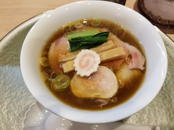 「黒出汁　もも　バラ」@中華そば 深緑の写真