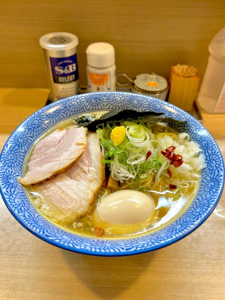 「粟國の塩そば特製A【TP】大盛」@中華そば 多賀野の写真