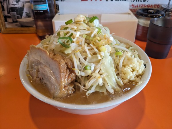 「らーめん（全まし）1100円」@ちばからの写真