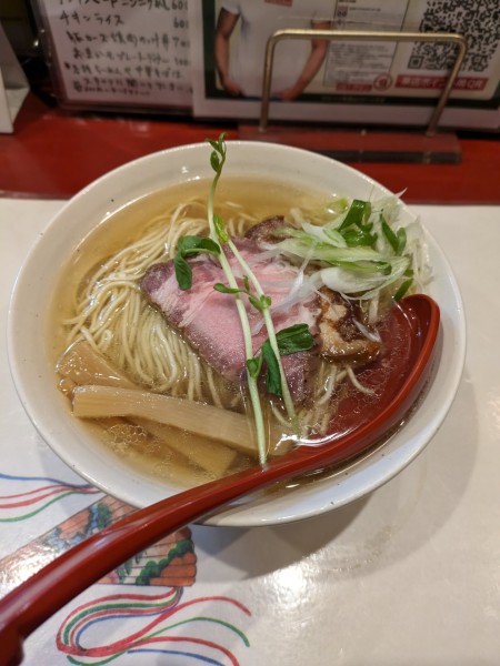 「カツオとサバとムロアジの中華そば」@居酒屋@0054mlの写真