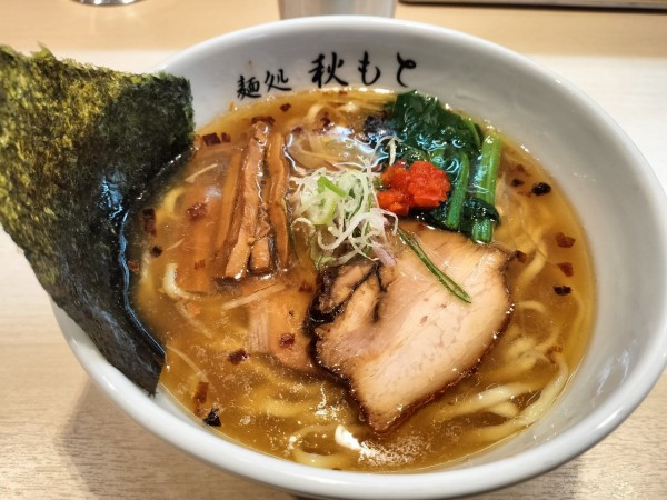 「塩らーめん」@麺処 秋もとの写真