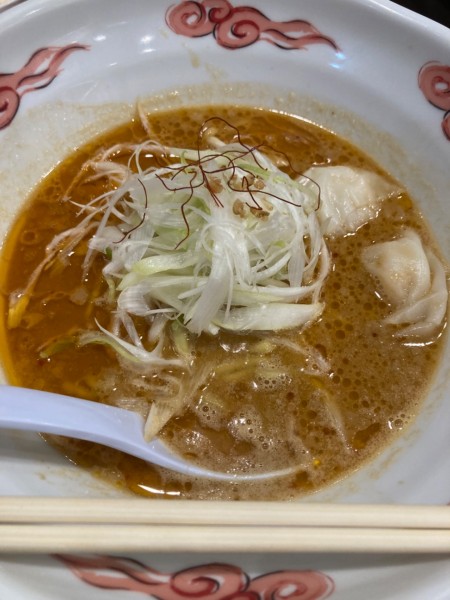 「海老味噌ラーメン」@担担麺ササラ 京橋店の写真