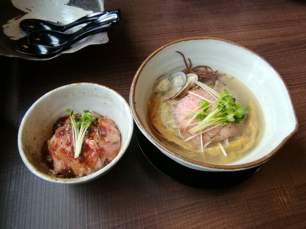 「『常陸牛×あさり』」@常陸牛らぁめん 希の写真