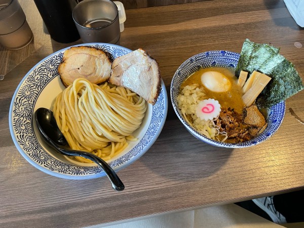 「つけ麺 並＋特製トッピング」@狼煙 〜NOROSHI〜の写真