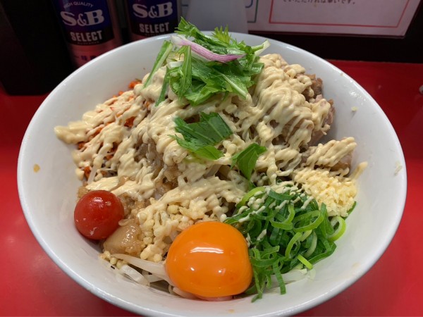 「冷やしまぜそば」@用心棒 本号の写真