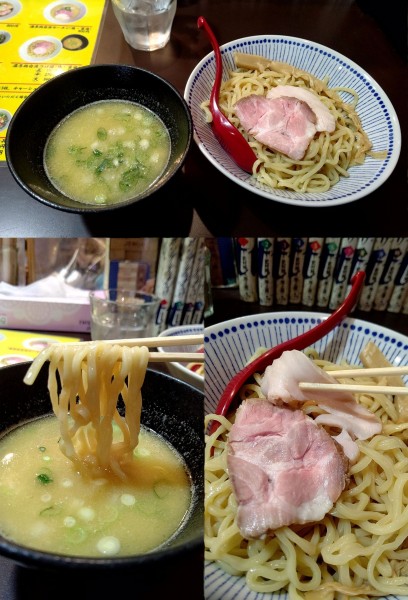 「『濃厚鶏白湯つけ麺 中(¥1050)』を塩で…」@SUPER RAMEN MAGICの写真