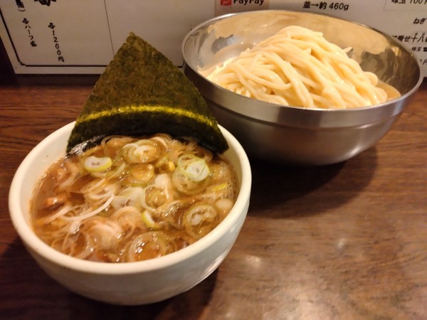 「つけそば＋ねぎ増し」@麺舗十六の写真