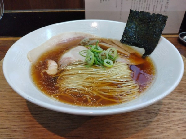 「醤油蕎麦」@中華蕎麦 仁香の写真