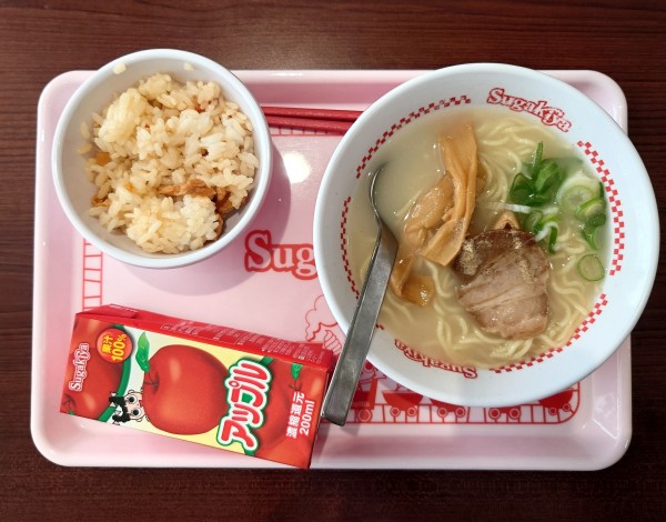 「キッズセット(ジュース付)470円」@スガキヤ 大垣アピタ店の写真