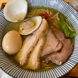 特製貝塩ラーメン¥1300