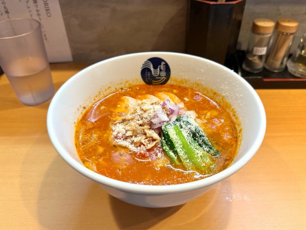 「【限定】鶏トマトラーメン¥900」@中華そばTORIKOの写真