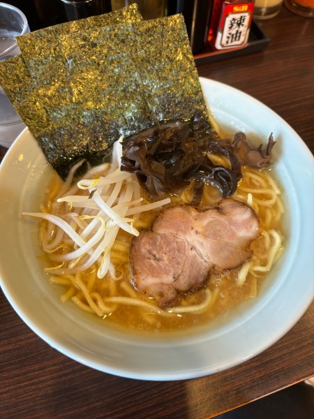 「ラーメン(固め、濃いめ、多め)+半チャーハン」@横浜ラーメン 増田家の写真