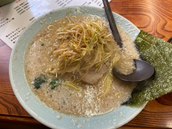 「ネギコテチャーシューメン　カタコイオオ」@ラーメンショップ 大木店の写真