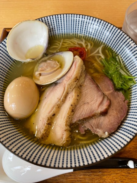 「特製貝塩ラーメン¥1300」@麺屋 玄洋の写真