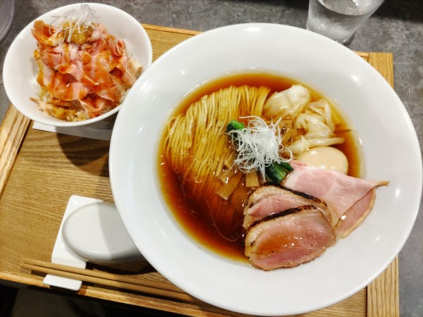 「特製醤油·チャーシューめし」@RAMEN MATSUIの写真