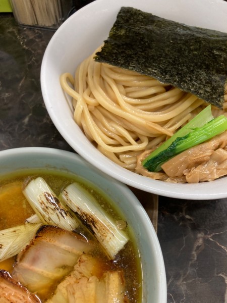 「阿波尾鶏つけめん¥1,000+大盛¥150」@群青の写真