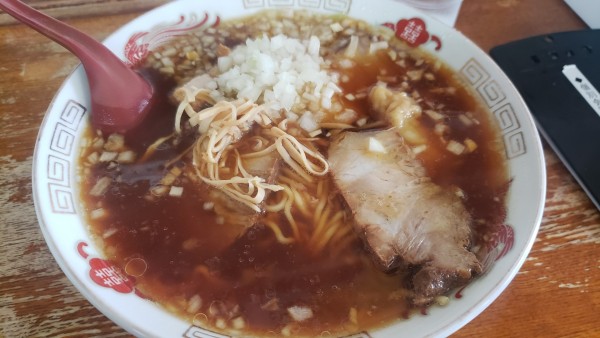 「チャーシューワンタンメン+薬味」@ラーメン ワンちゃん 木更津本店の写真