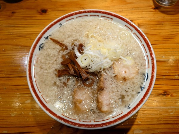 「中華そば¥850(こってり)+ﾗｲｽ¥150」@田中そば店 秋葉原店の写真