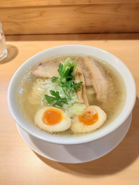 「鯛だし塩そば大盛」@らーめんDINING れんげの写真