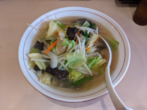 「天下一タンメン:750円」@天下一 門前仲町店の写真