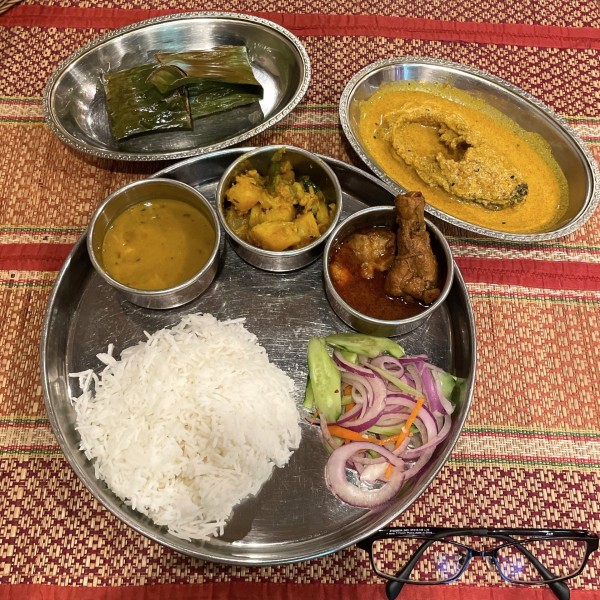 「Cセット(カレー3種)」@ベンガル料理 Pujaの写真