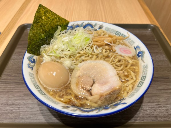 「味玉そば」@舎鈴 プレナ幕張店の写真