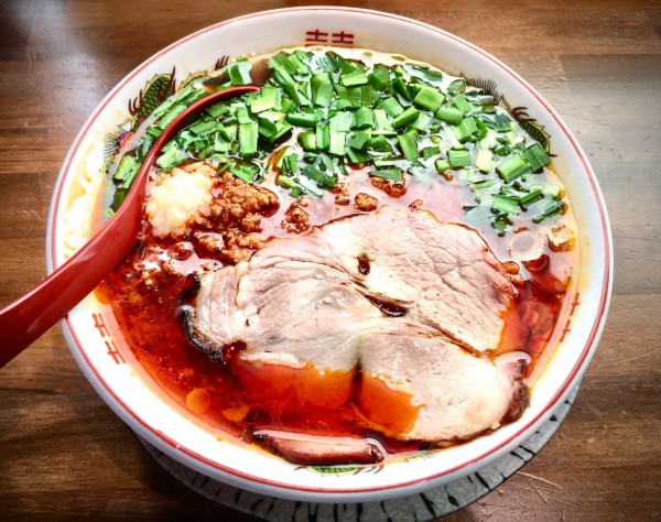 「台湾ラーメン[ﾆﾝﾆｸ有](870¥)」@五代目むじゃきの写真