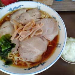 チャーシュー麺大盛り＋薬味増し50円
