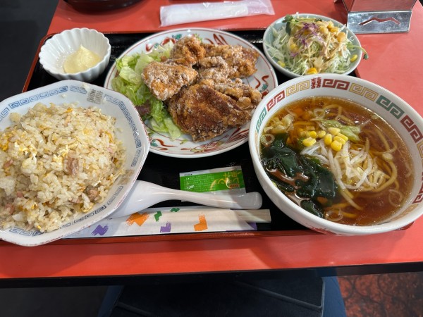 「カラアゲチャーハンランチ1,250円」@チャイニーズレストラン 加奈藺の写真