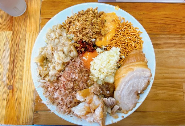 「まぜそば(並):970円」@ハイマウントの写真