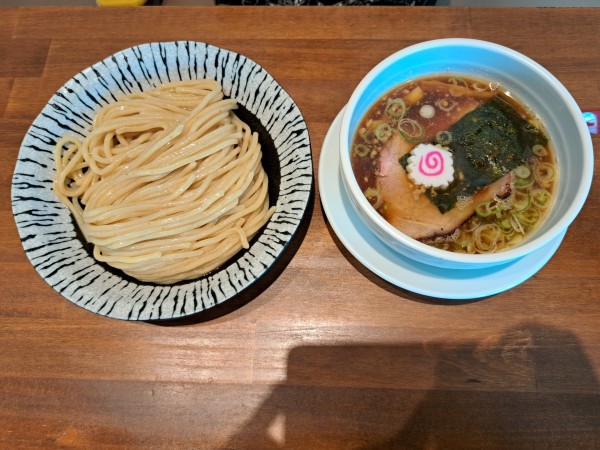 「あっさり醤油つけめん」@五代目むじゃきの写真