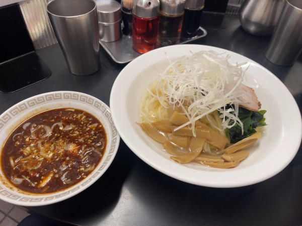 「馬賊つけ麺（1200円）」@中国手打拉麺 馬賊 浅草本店の写真