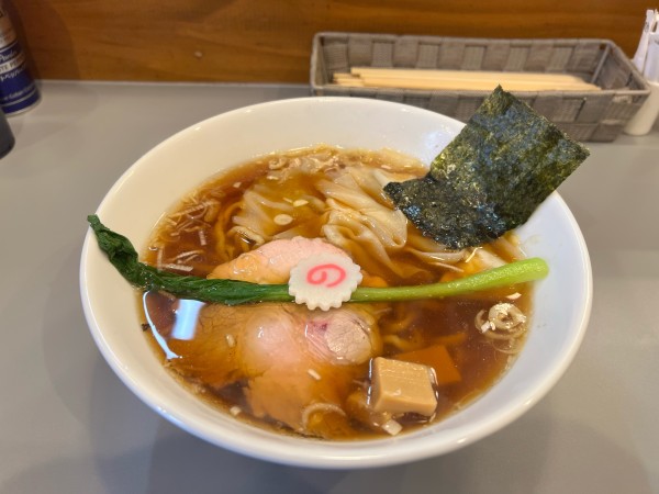 「手打ち中華 ワンタン入り」@白河手打ちラーメン アサガキタの写真