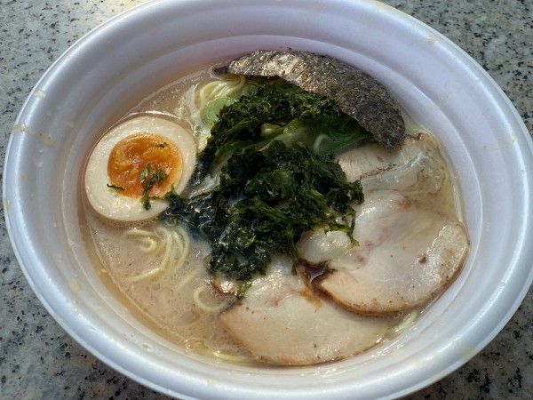 「久留米本田商店元祖！とんこつ！「濃厚・呼び戻し」久留米ラーメン！」@東京ラーメンフェスタ2023の写真