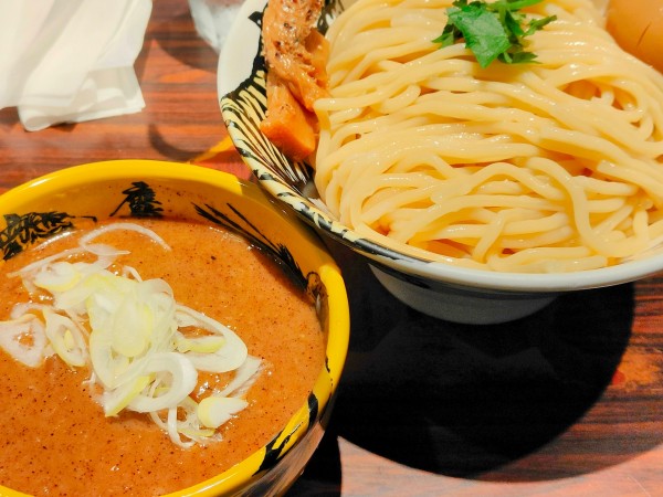 「どどどどど！！濃厚味玉つけ麺」@麺屋武蔵 鷹虎の写真