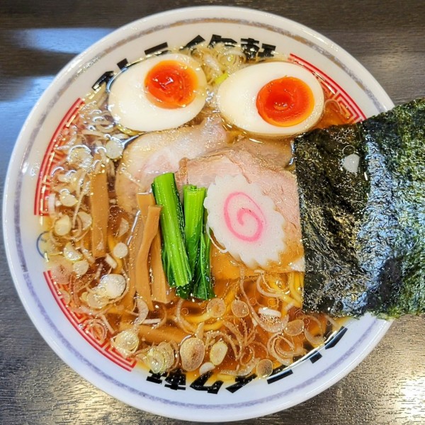 「ストレート味玉」@ストライク軒の写真