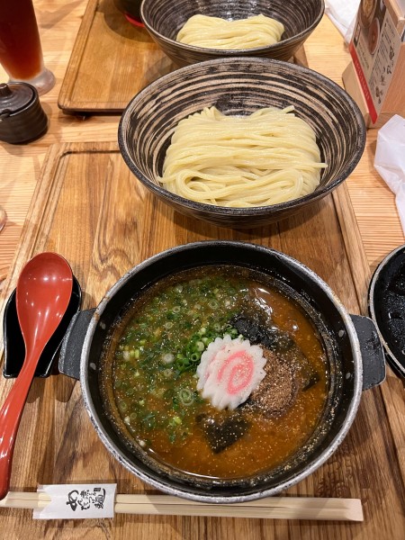 「めんたい煮こみつけ麺」@元祖めんたい煮こみつけ麺の写真