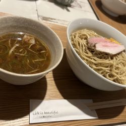 旨味醤油つけ麺ゆず風味