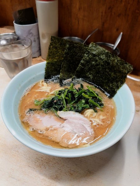 「ラーメン 並」@横浜ラーメン 武蔵家 志木店の写真