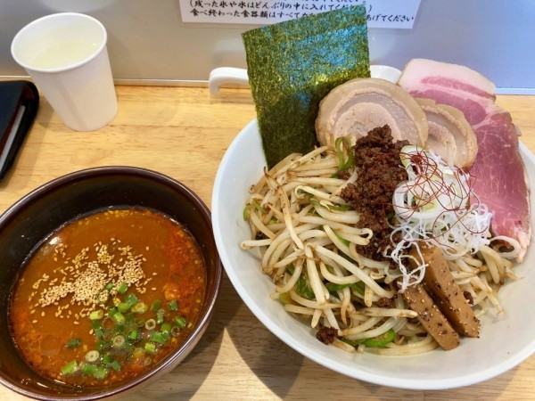 「もやし味噌つけそば 1300円」@中華そば ひしおの写真