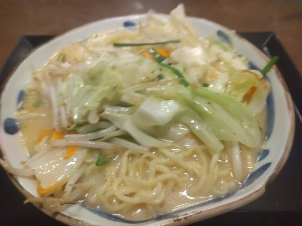 「野菜たっぷり極楽ちゃんぽん¥930」@極楽湯上尾店 お食事処の写真
