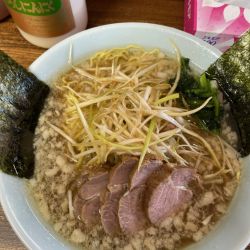 ネギチャーシュー麺中盛り固め