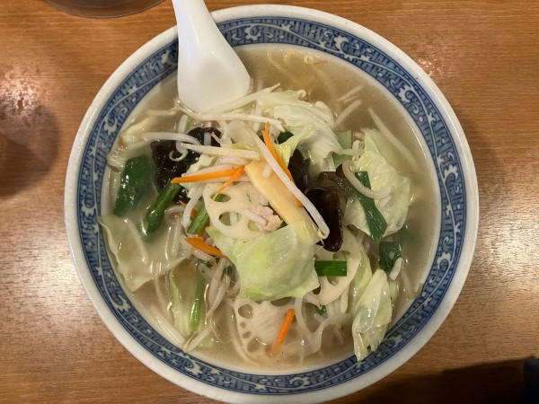 「タンメン　800円」@えびす飯店の写真